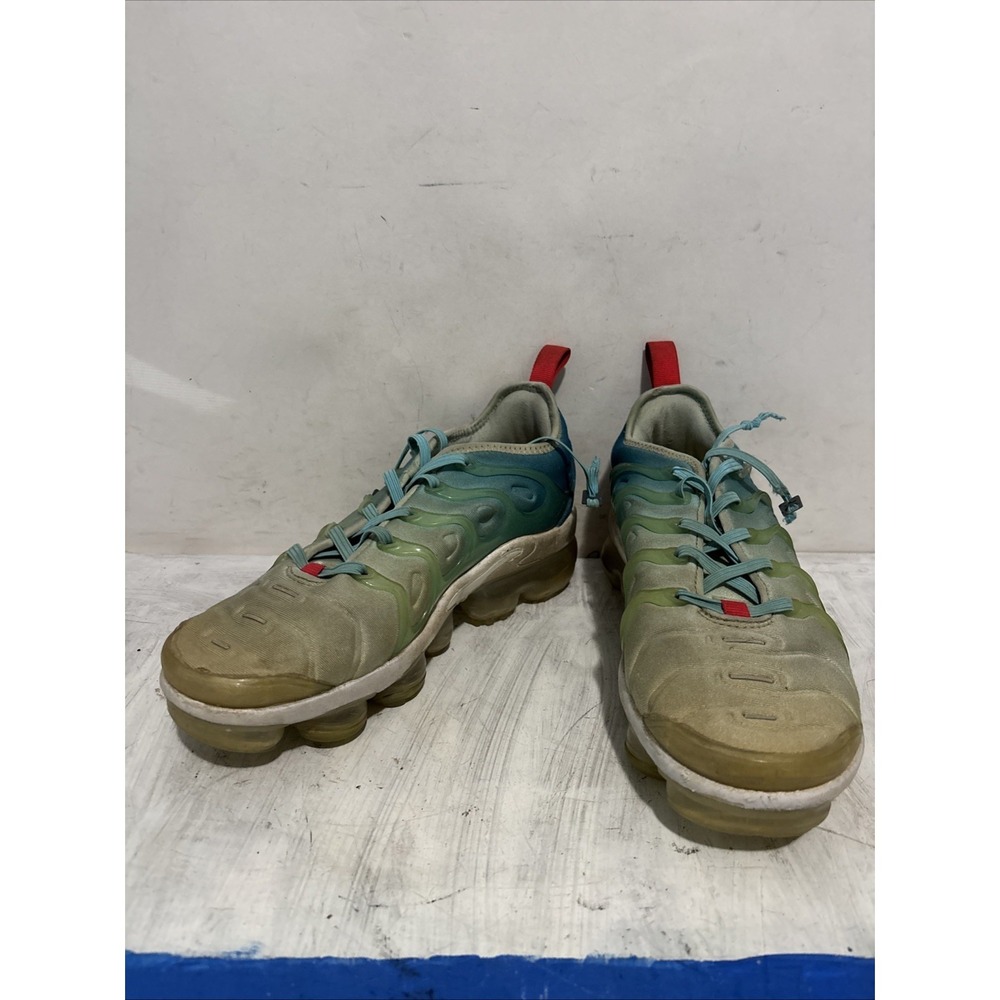 Nike Air VaporMax Plus University Blue Men Shoes DZ4403-400 No Size 9in Heel Toe